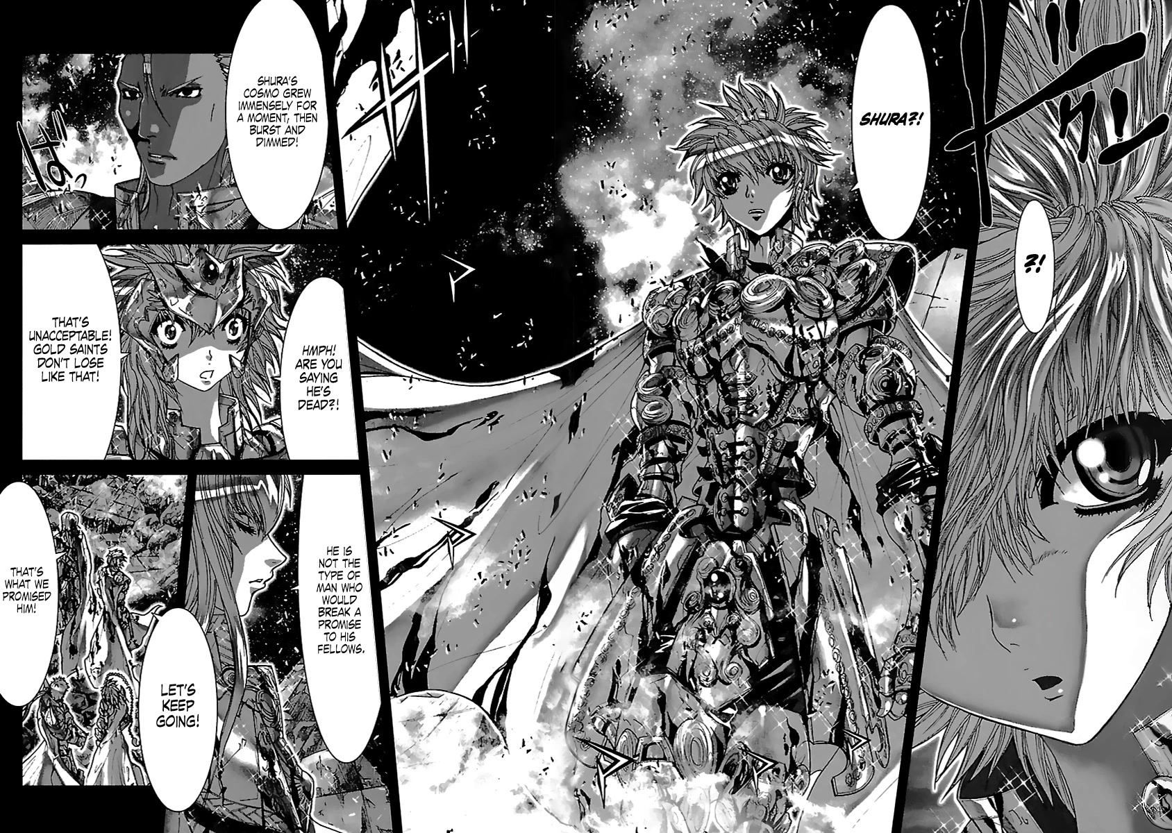 Saint Seiya Episode.G Chapter 57 page 11 - Chapter 57: The One Who Understands All