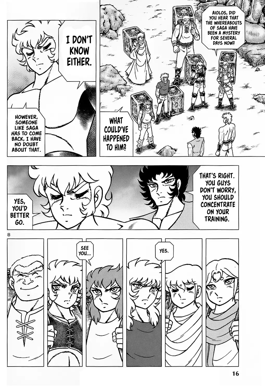 Saint Seiya Epizode Zero Chapter 1 page 13 - Chapter 1: Omen