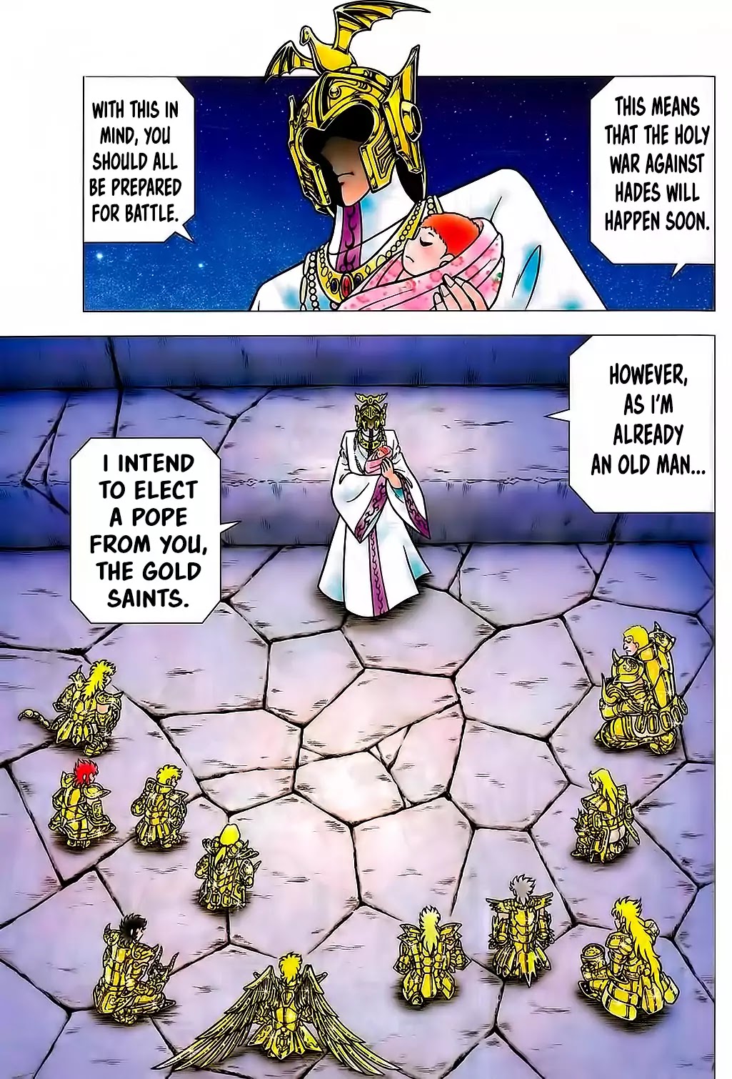 Saint Seiya Epizode Zero Chapter 1 page 3 - Chapter 1: Omen