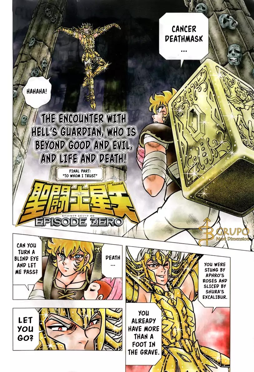 Saint Seiya Epizode Zero Chapter 3 page 2 - Chapter 3: To Whom I Trust [END]