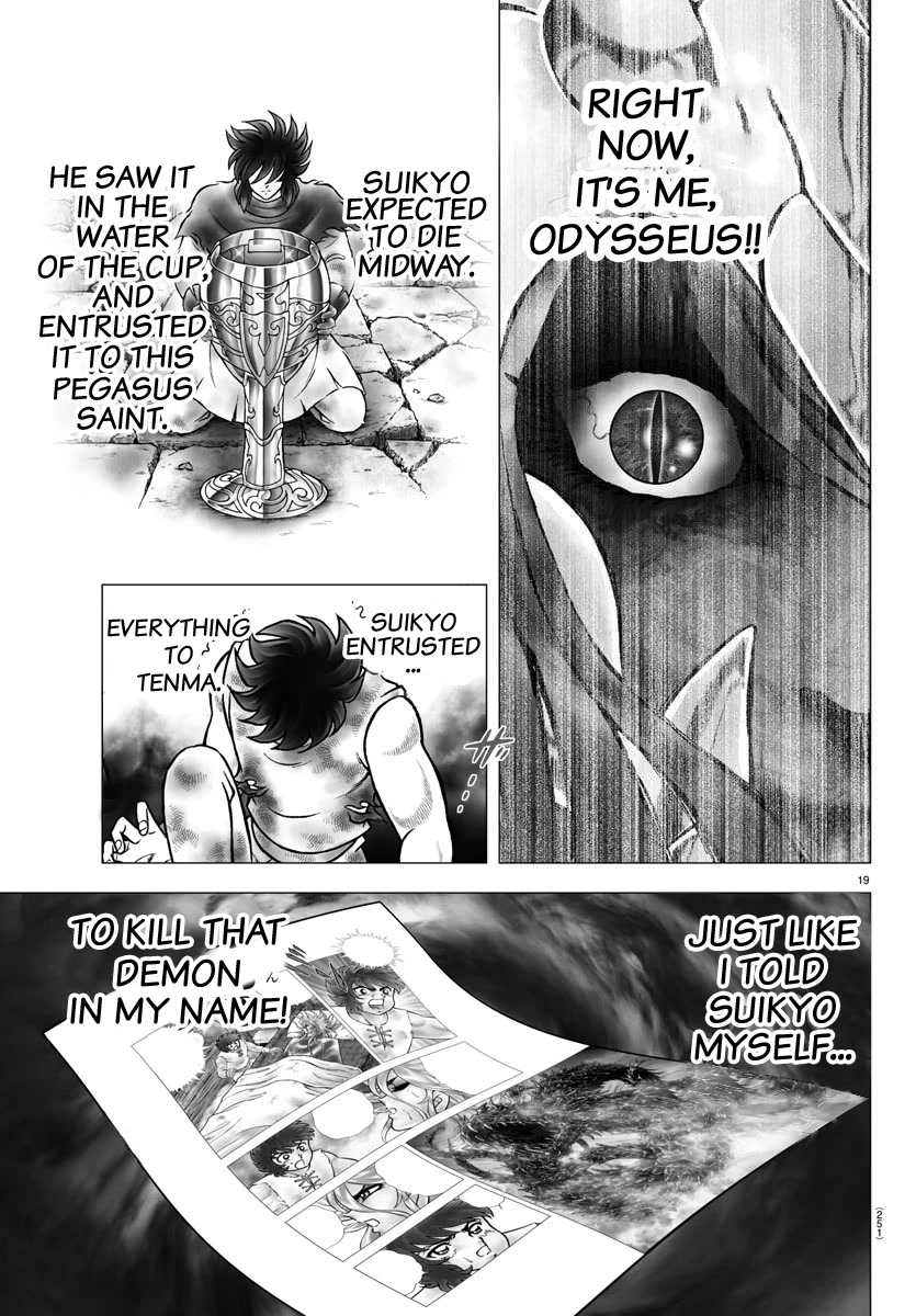 Saint Seiya - Next Dimension Chapter 101 page 19 - Chapter 101: The One To Whom It Is Entrusted