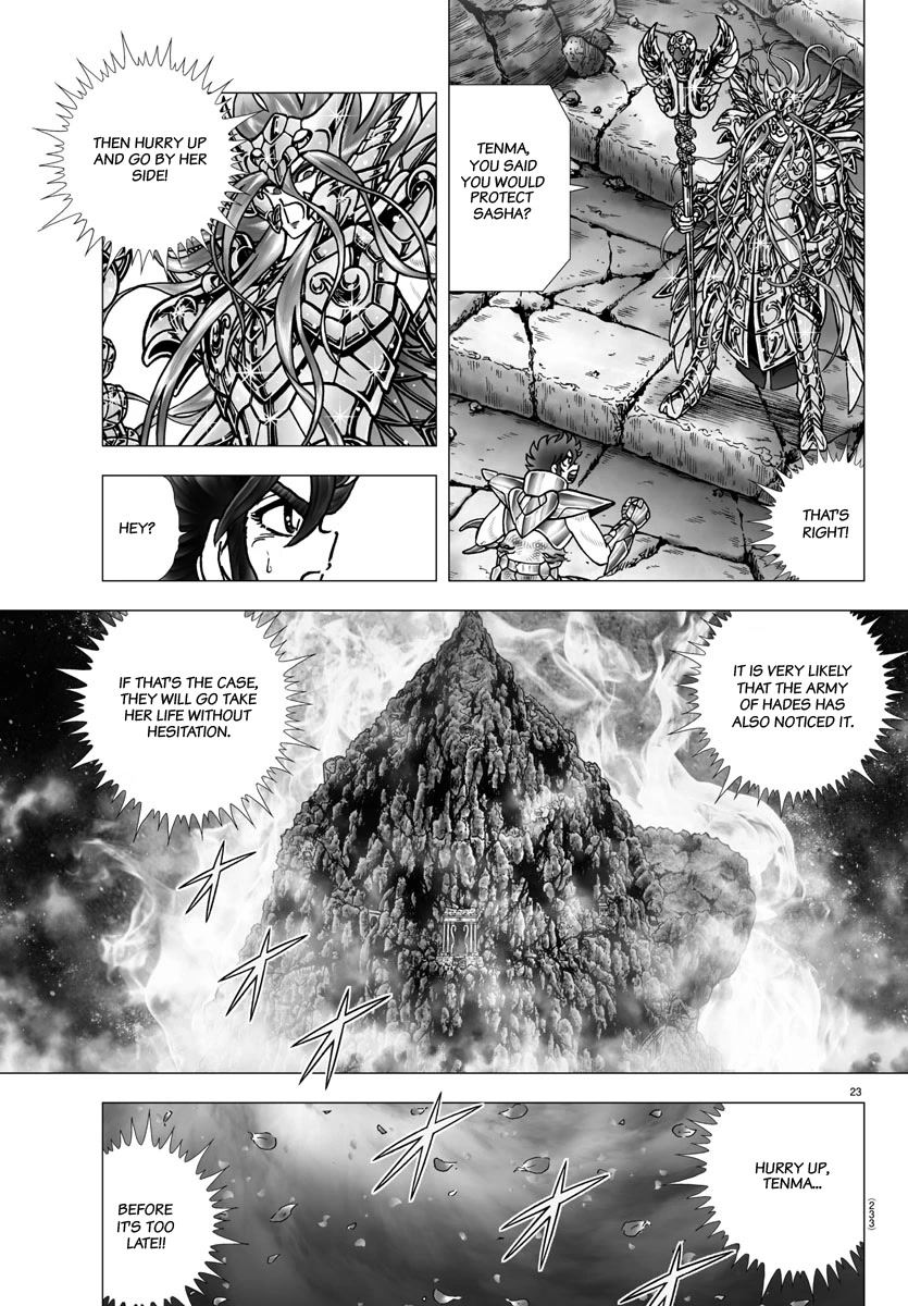 Saint Seiya - Next Dimension Chapter 102 page 23 - Chapter 102: The Sleeping Maiden