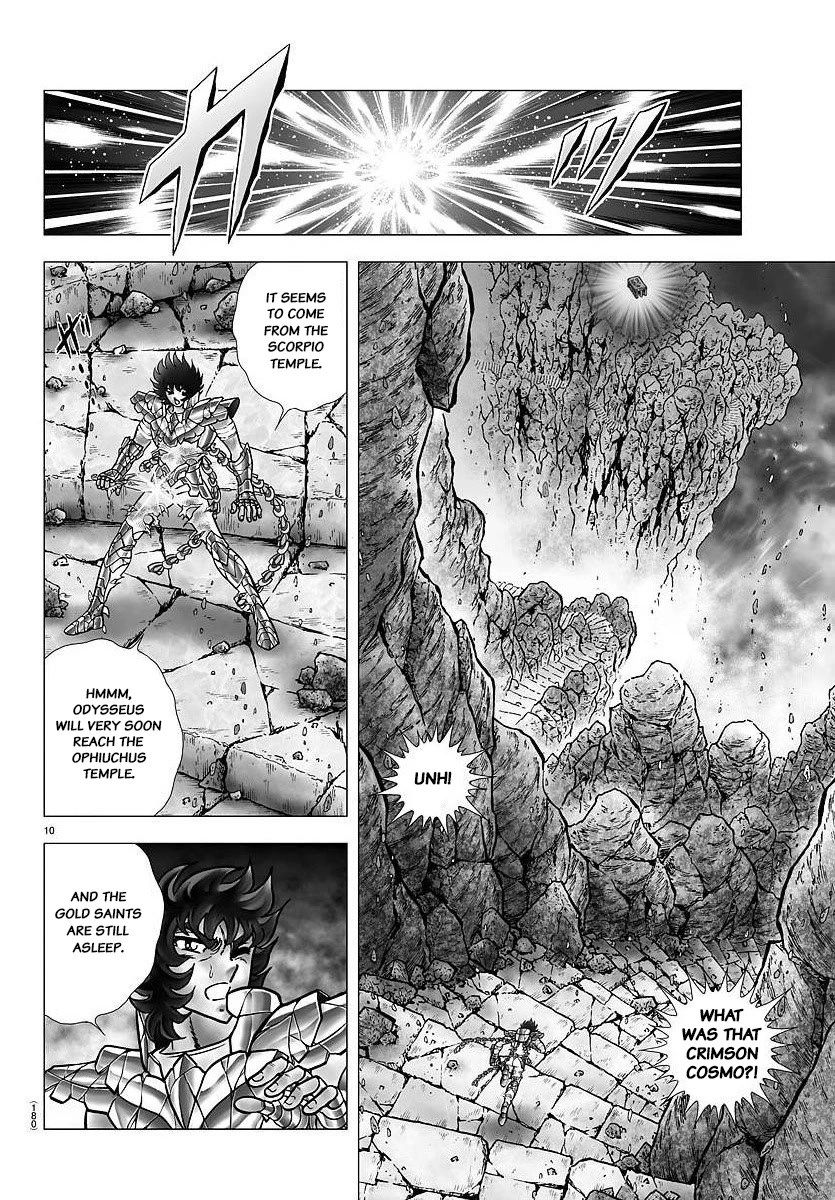 Saint Seiya - Next Dimension Chapter 107 page 10 - Chapter 107: The vanishing of Ecarlate