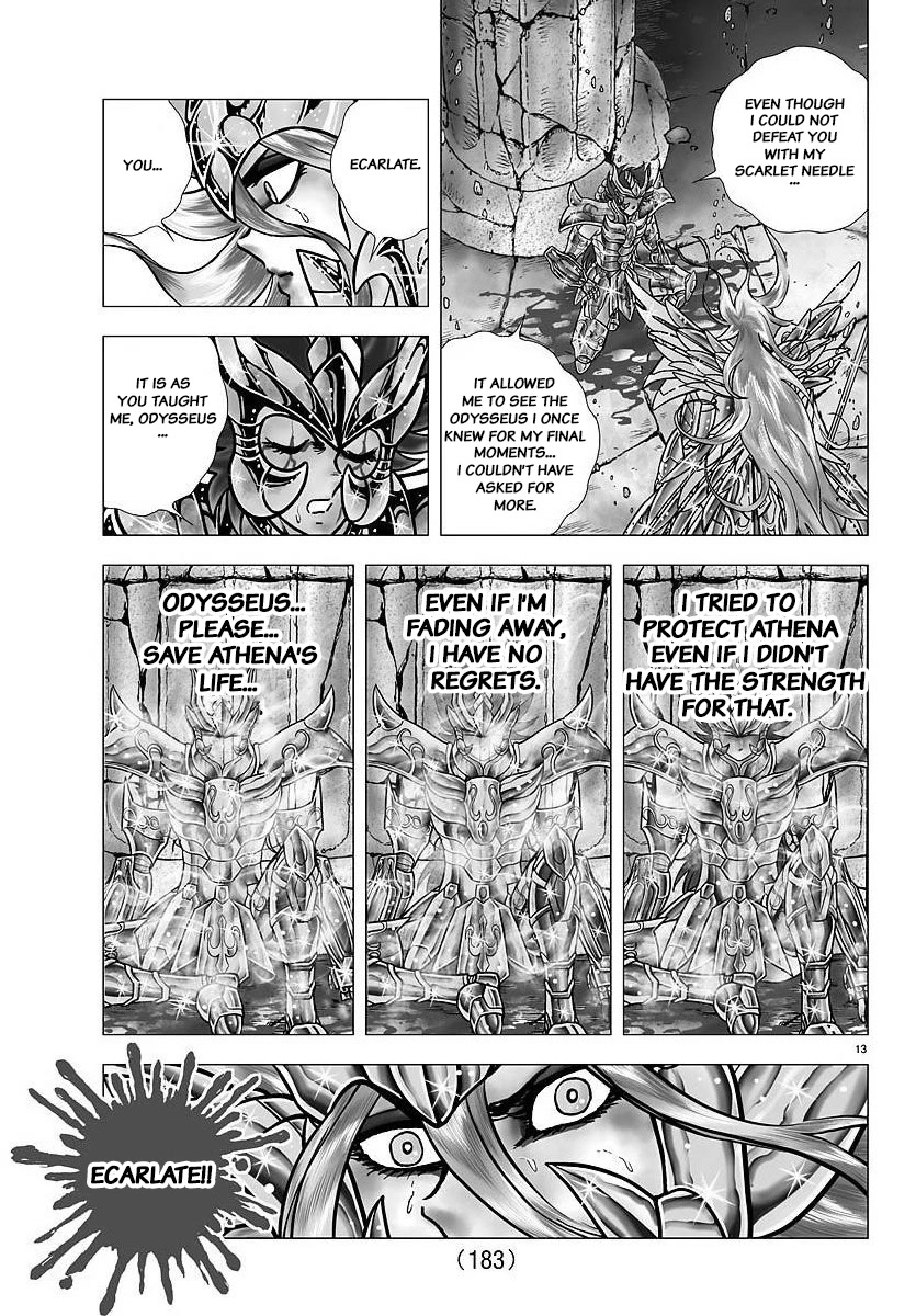 Saint Seiya - Next Dimension Chapter 107 page 13 - Chapter 107: The vanishing of Ecarlate