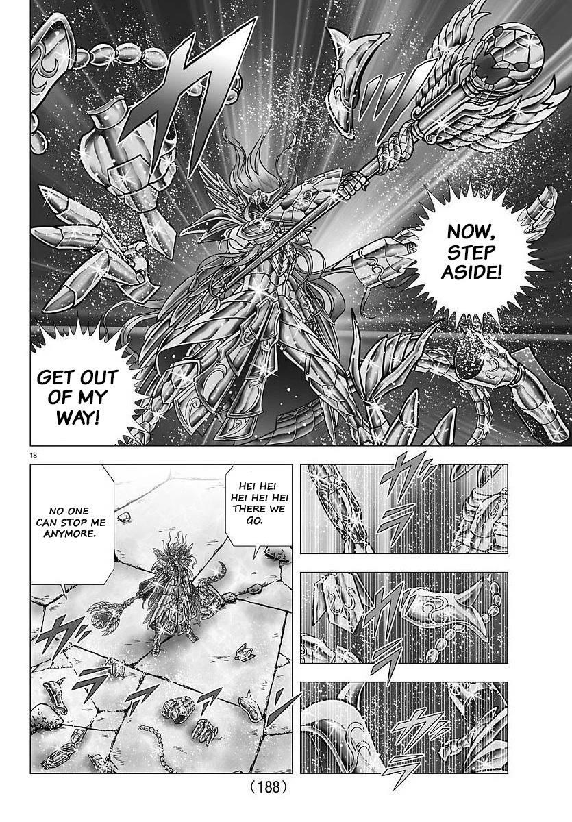Saint Seiya - Next Dimension Chapter 107 page 18 - Chapter 107: The vanishing of Ecarlate
