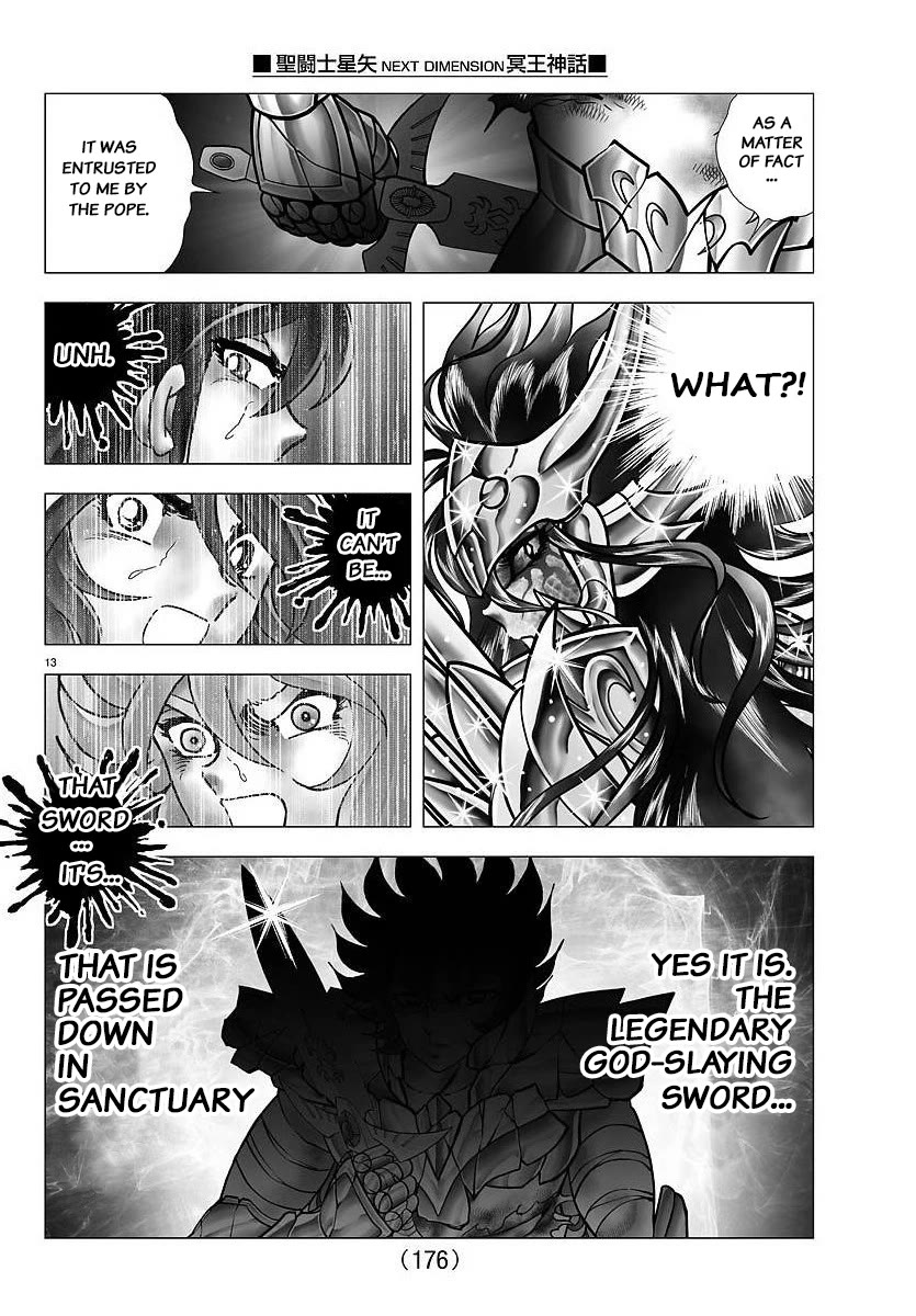 Saint Seiya - Next Dimension Chapter 109 page 12 - Chapter 109: The God-Slaying Sword