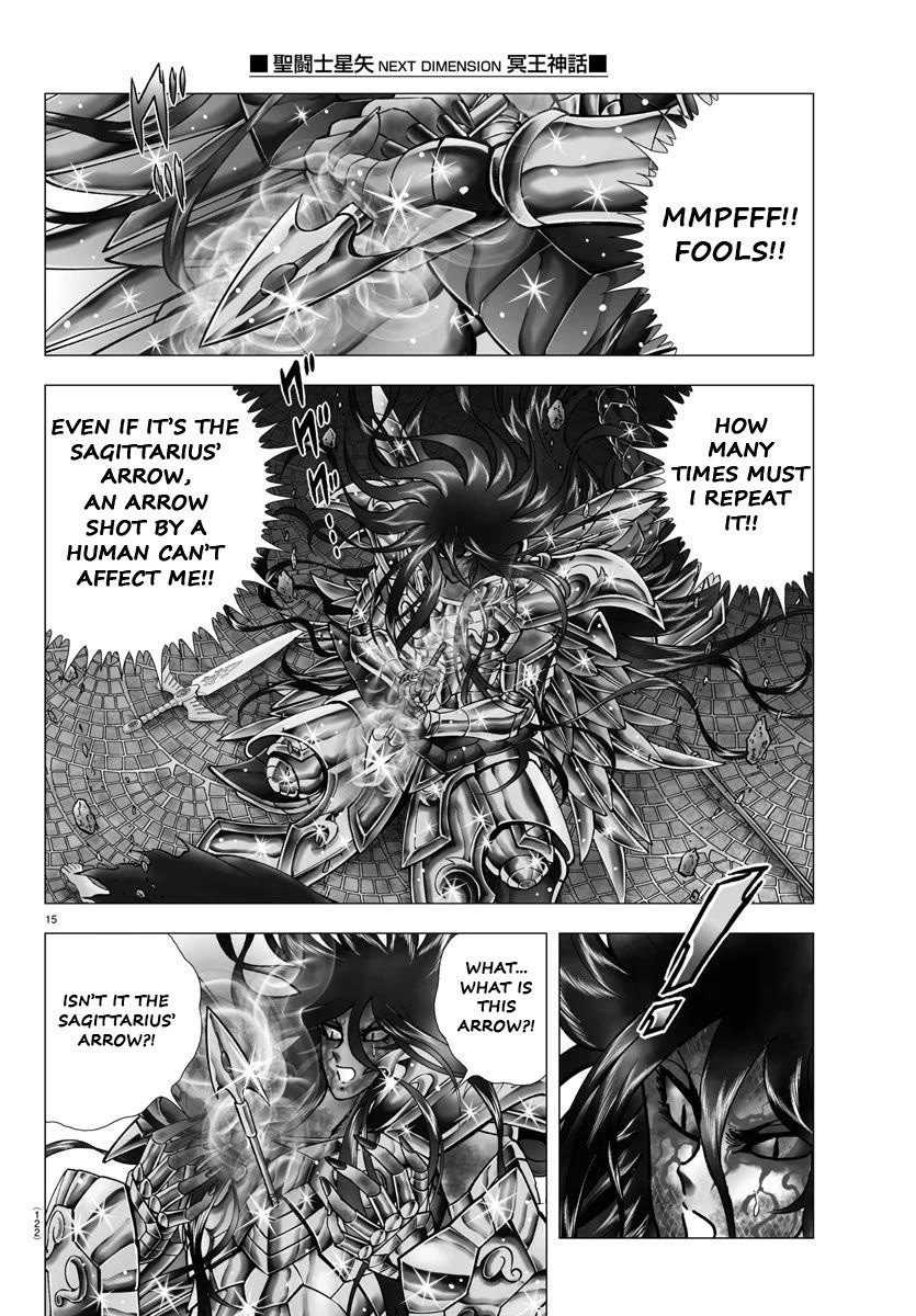 Saint Seiya - Next Dimension Chapter 112 page 15 - Chapter 112: The Burning Emblem