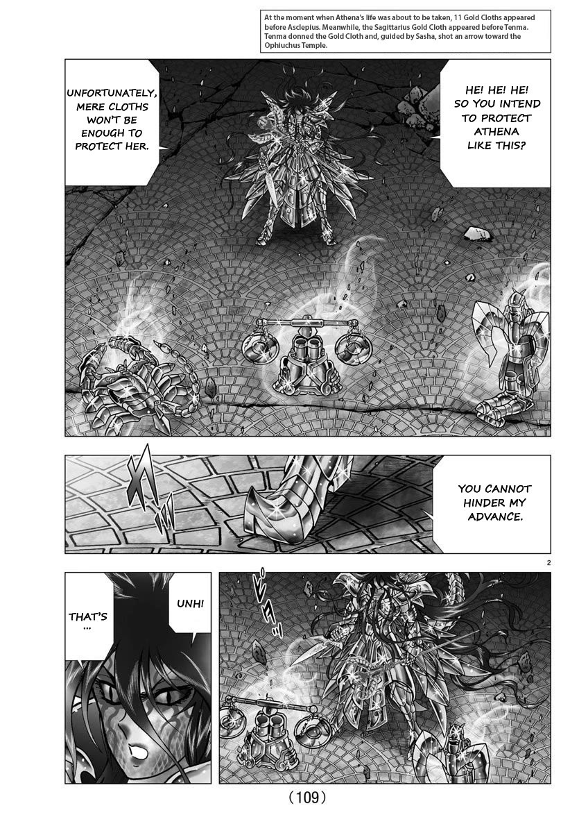 Saint Seiya - Next Dimension Chapter 112 page 2 - Chapter 112: The Burning Emblem