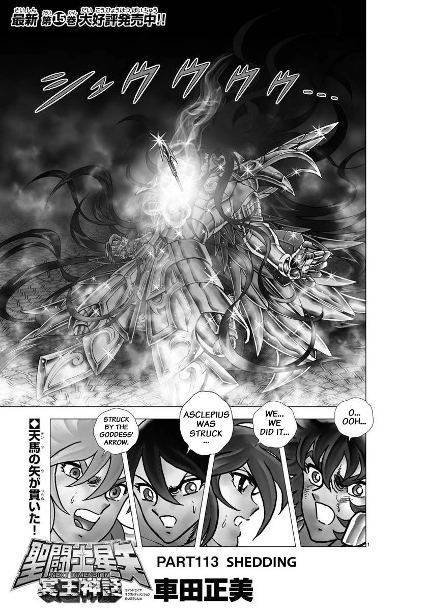 Saint Seiya - Next Dimension Chapter 113 page 1 - Chapter 113: Shedding
