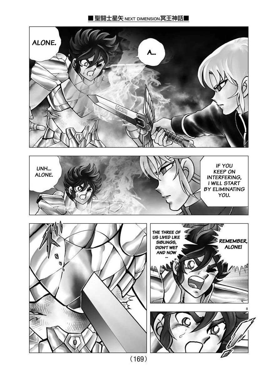 Saint Seiya - Next Dimension Chapter 114 page 8 - Chapter 114: The Sword of the King of the Underworld