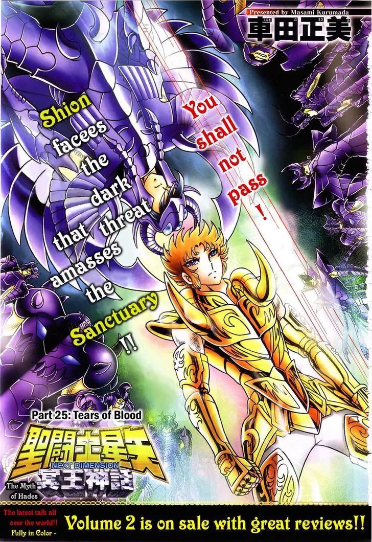 Saint Seiya - Next Dimension Chapter 25 page 2 - Chapter 25 : Tears of Blood