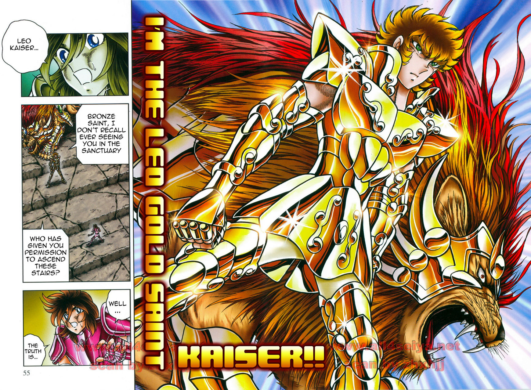 Saint Seiya - Next Dimension Chapter 43 page 9 - Chapter 43 : Leo Kaiser