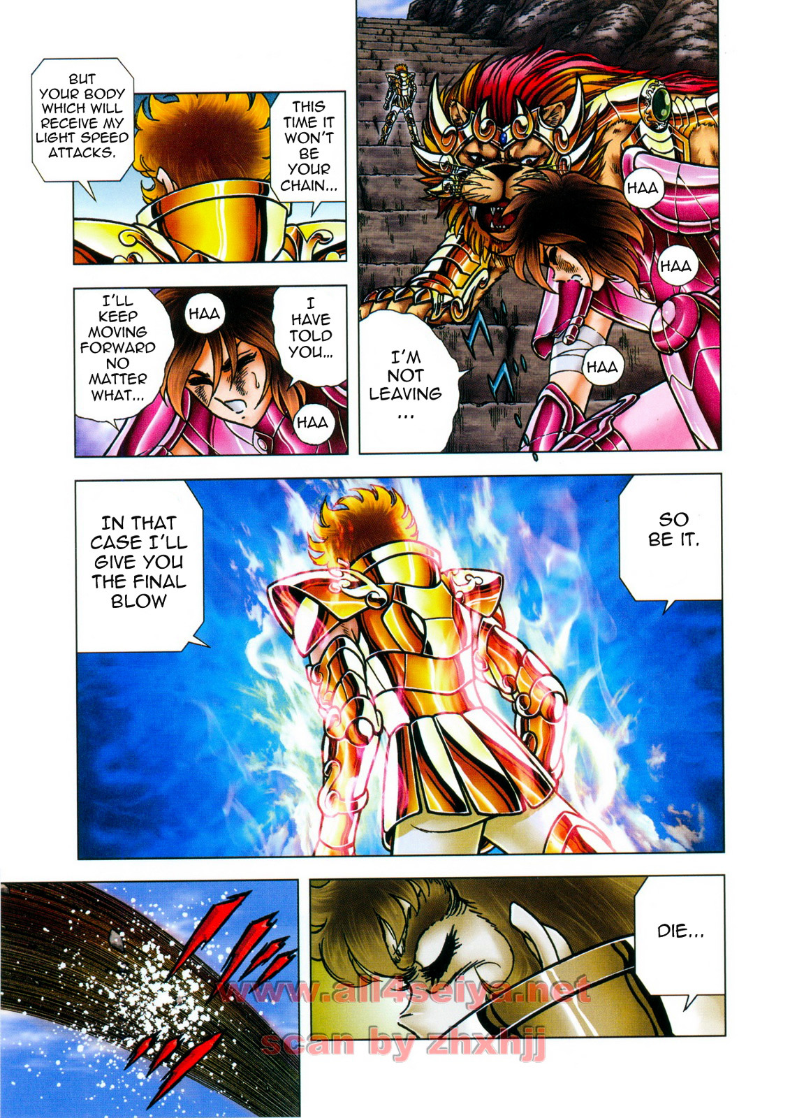 Saint Seiya - Next Dimension Chapter 44 page 9 - Chapter 44 : Fist of Light (光の拳 Hikari no Ken)