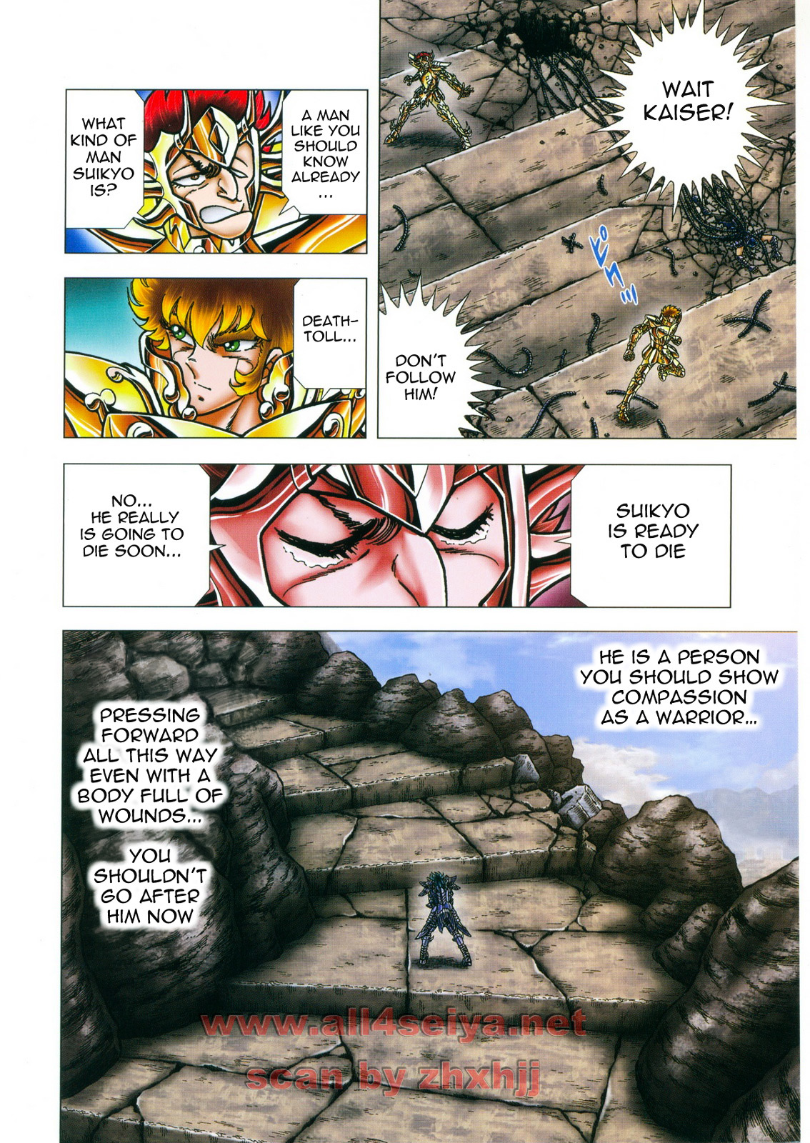 Saint Seiya - Next Dimension Chapter 47 page 16 - Chapter 47 : The Compassion of the Warrior (戦士の情け Senshi no nasake)