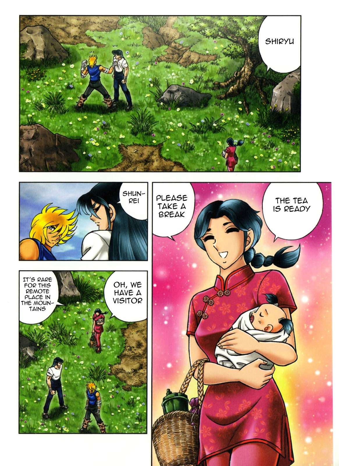 Saint Seiya - Next Dimension Chapter 48 page 11 - Chapter 48 : Burning Friendship (炎の友情 Honō no Yūjō)