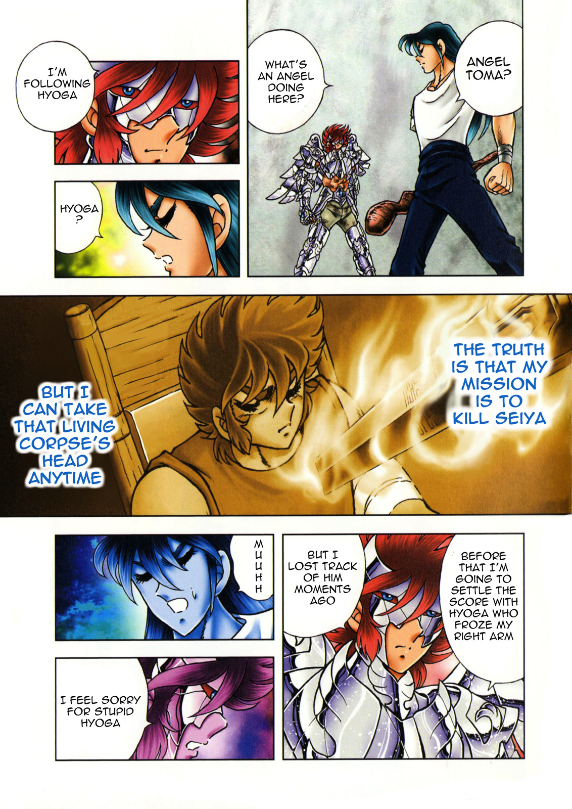 Saint Seiya - Next Dimension Chapter 48 page 16 - Chapter 48 : Burning Friendship (炎の友情 Honō no Yūjō)