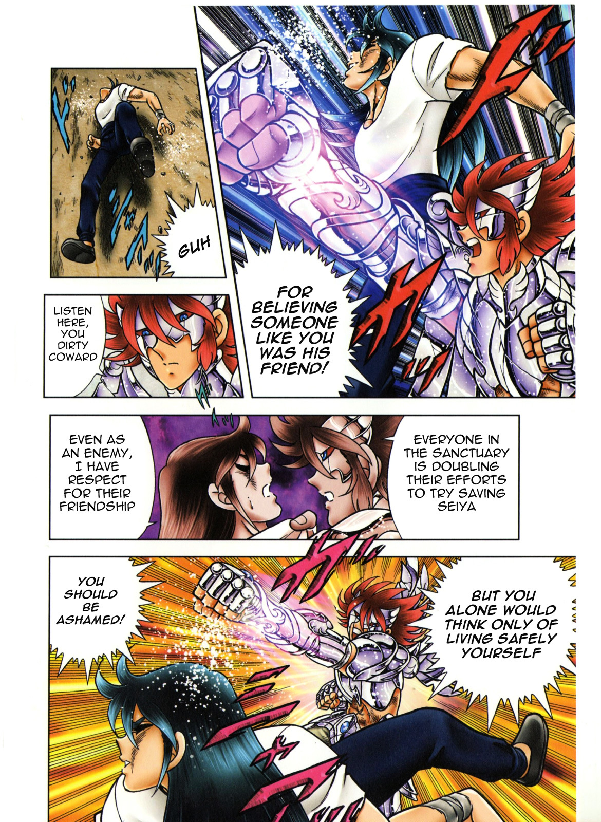 Saint Seiya - Next Dimension Chapter 48 page 17 - Chapter 48 : Burning Friendship (炎の友情 Honō no Yūjō)