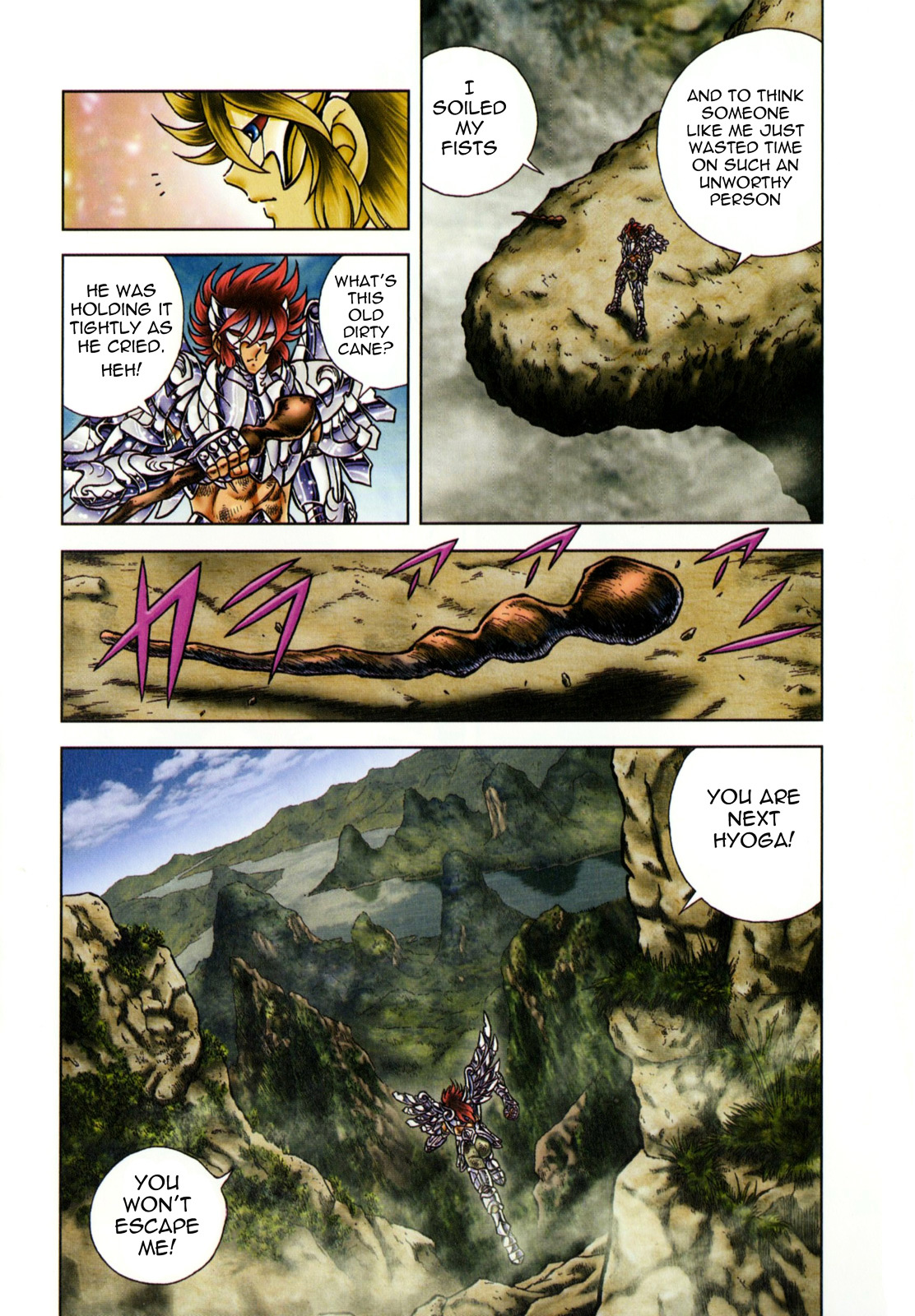 Saint Seiya - Next Dimension Chapter 48 page 19 - Chapter 48 : Burning Friendship (炎の友情 Honō no Yūjō)