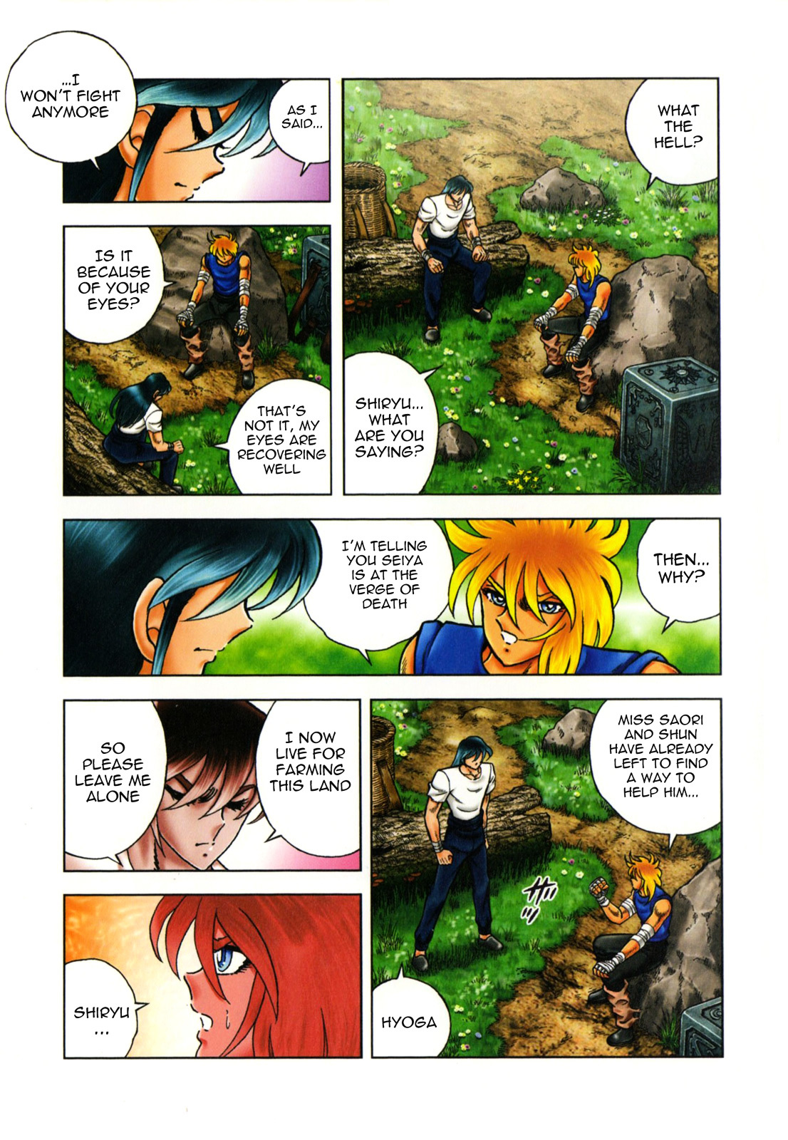 Saint Seiya - Next Dimension Chapter 48 page 8 - Chapter 48 : Burning Friendship (炎の友情 Honō no Yūjō)