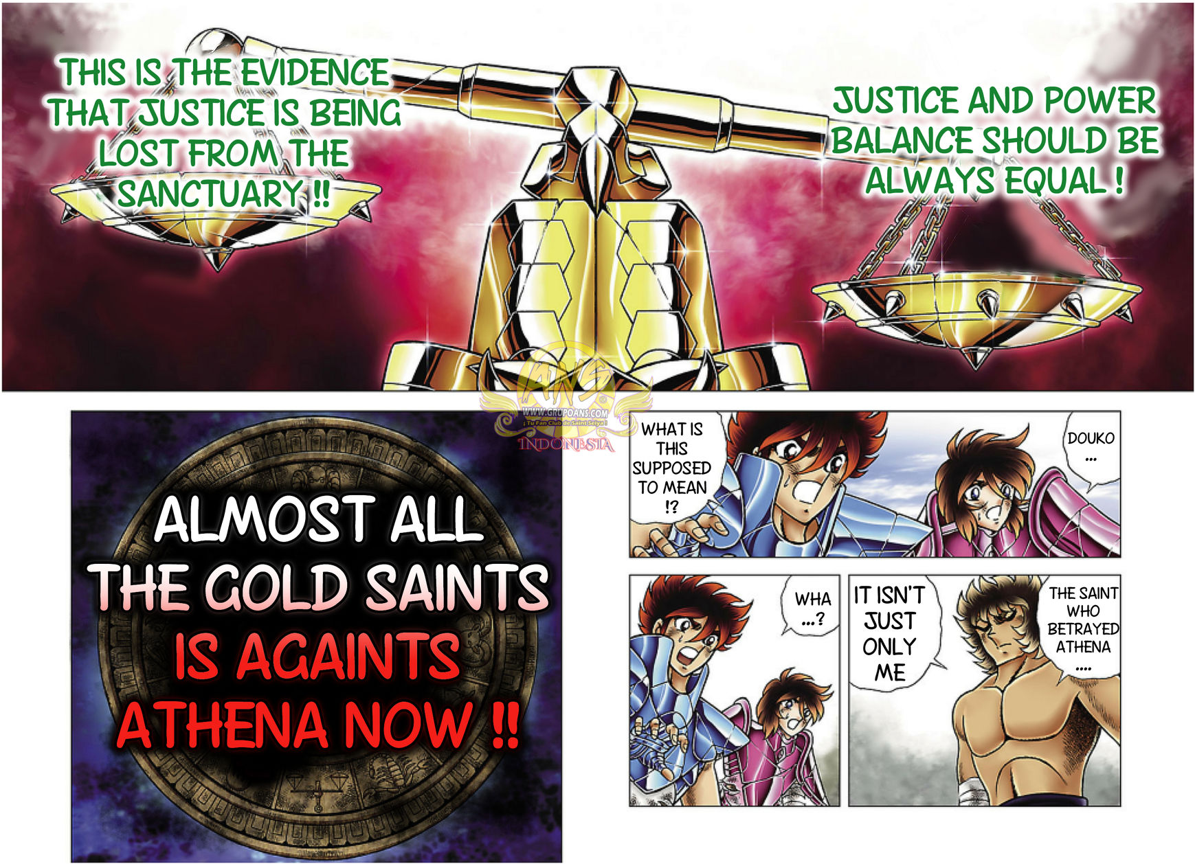 Saint Seiya - Next Dimension Chapter 62 page 16 - Chapter 62 : Flag Of Revolution