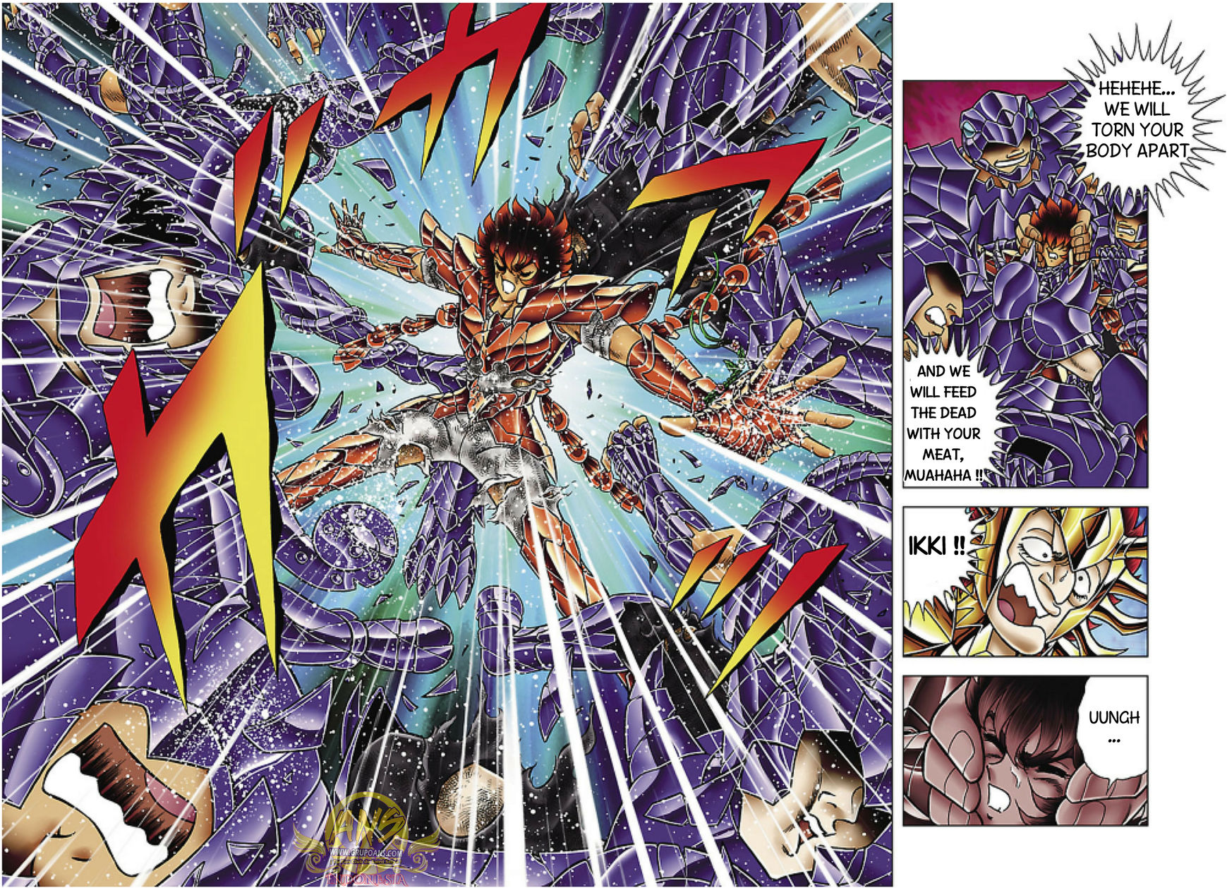 Saint Seiya - Next Dimension Chapter 64 page 8 - Chapter 64 : SYABADABADAA