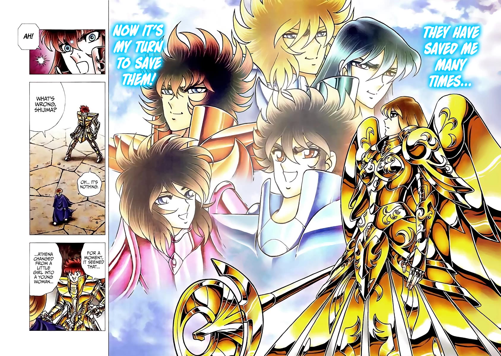 Saint Seiya - Next Dimension Chapter 68.5 page 5 - Chapter 68.5: The Oath of the Goddess