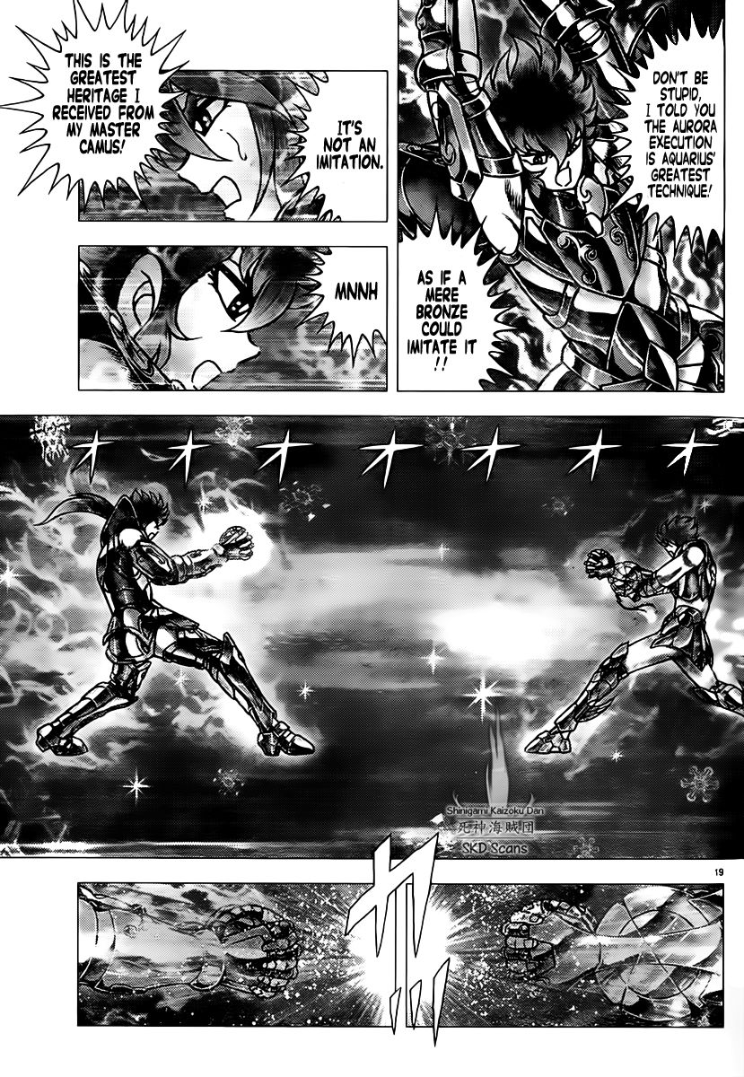 Saint Seiya - Next Dimension Chapter 72 page 19 - Chapter 72 : Freezing Aura vs Freezing Aura
