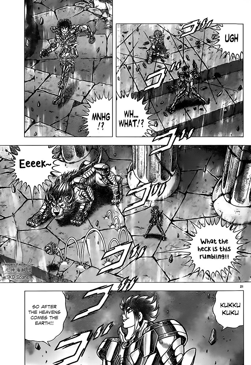 Saint Seiya - Next Dimension Chapter 74 page 21 - Chapter 74 : Preliminary Tremor to Destruction