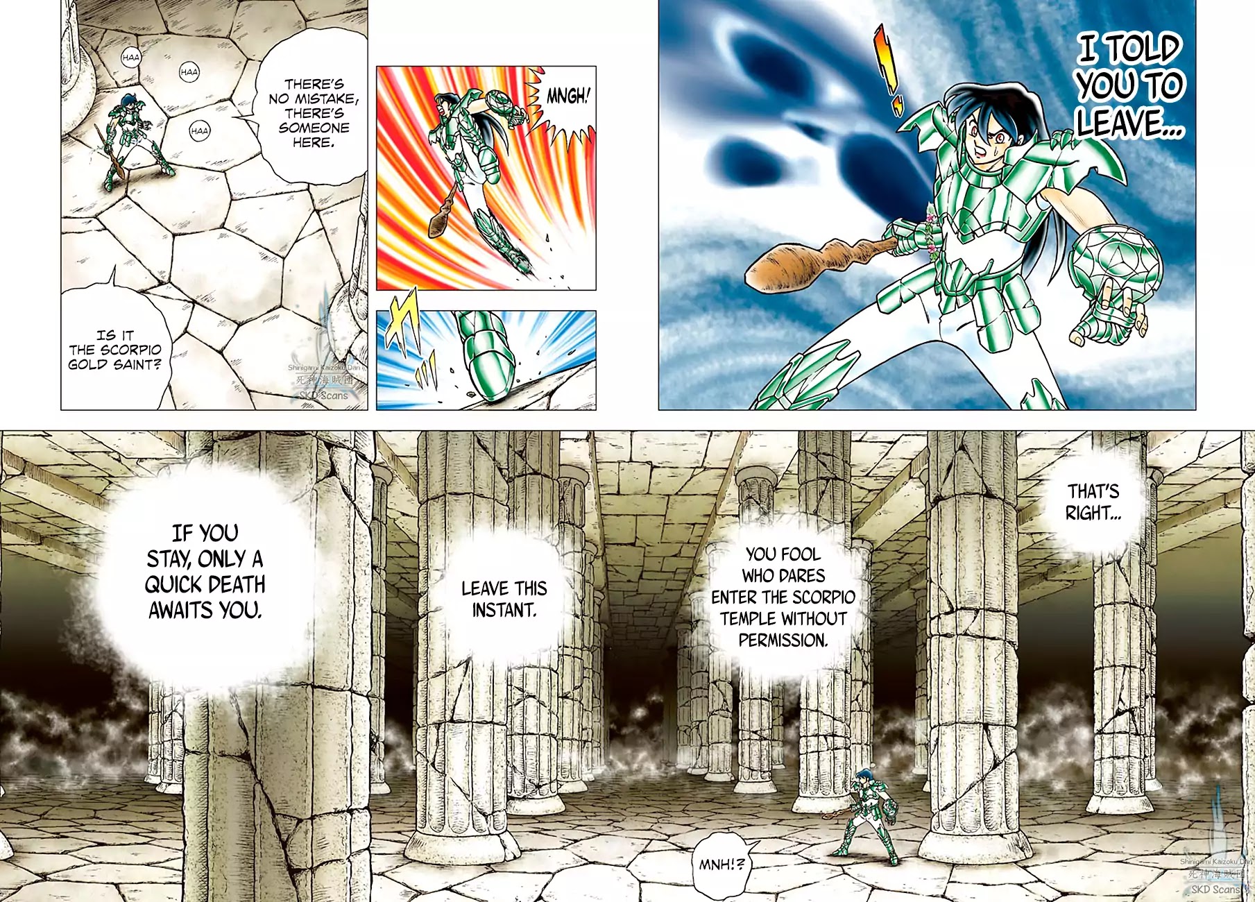 Saint Seiya - Next Dimension Chapter 76 page 6 - Chapter 76: Écarlate of the Scorpio Temple