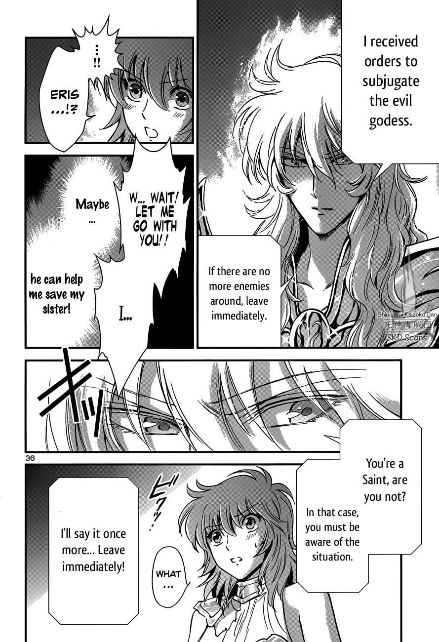Saint Seiya - Saintia Shou Chapter 10 page 35 - Chapter 10: The Warrior in Gold