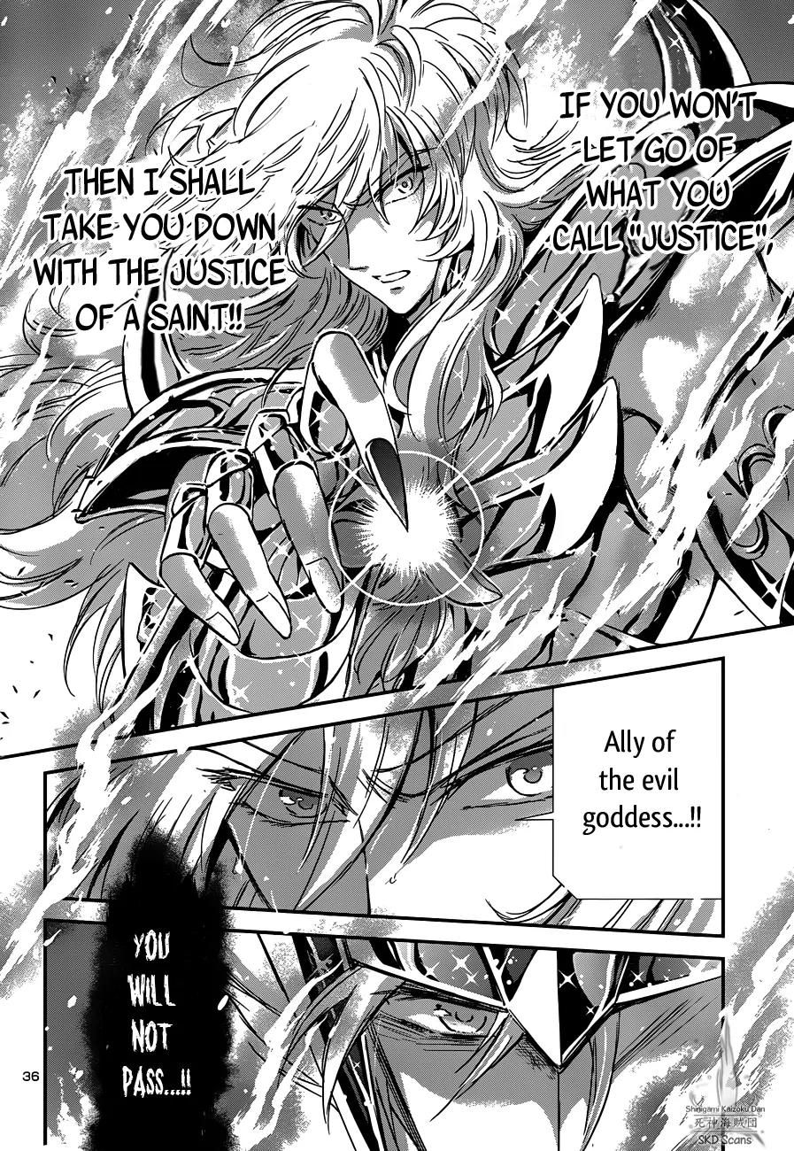 Saint Seiya - Saintia Shou Chapter 11 page 35 - Chapter 11: Star of Treason