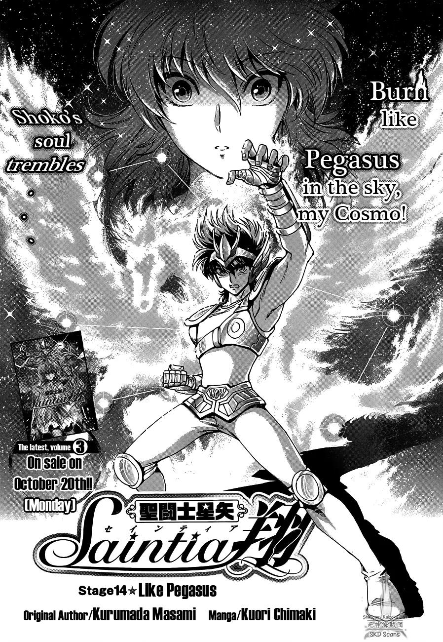 Saint Seiya - Saintia Shou Chapter 14 page 2 - Chapter 14: Like Pegasus
