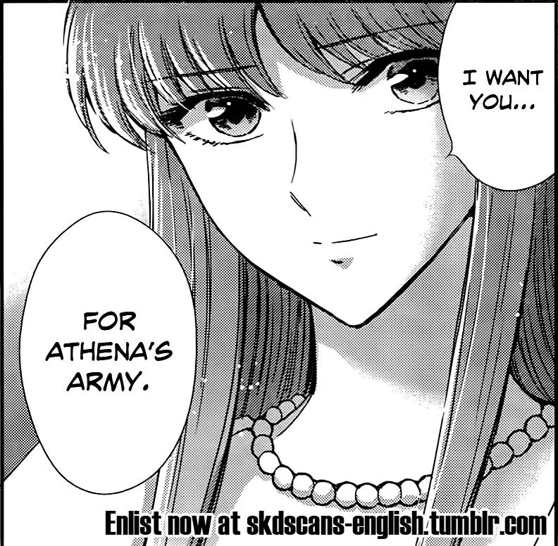 Saint Seiya - Saintia Shou Chapter 23 page 22 - Chapter 23: The Temple on the Twisted Tree