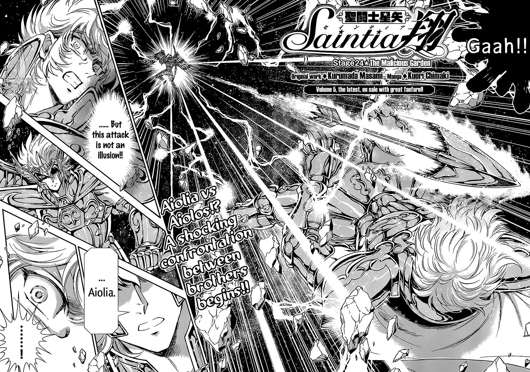 Saint Seiya - Saintia Shou Chapter 24 page 2 - Chapter 24: The Malicious Garden