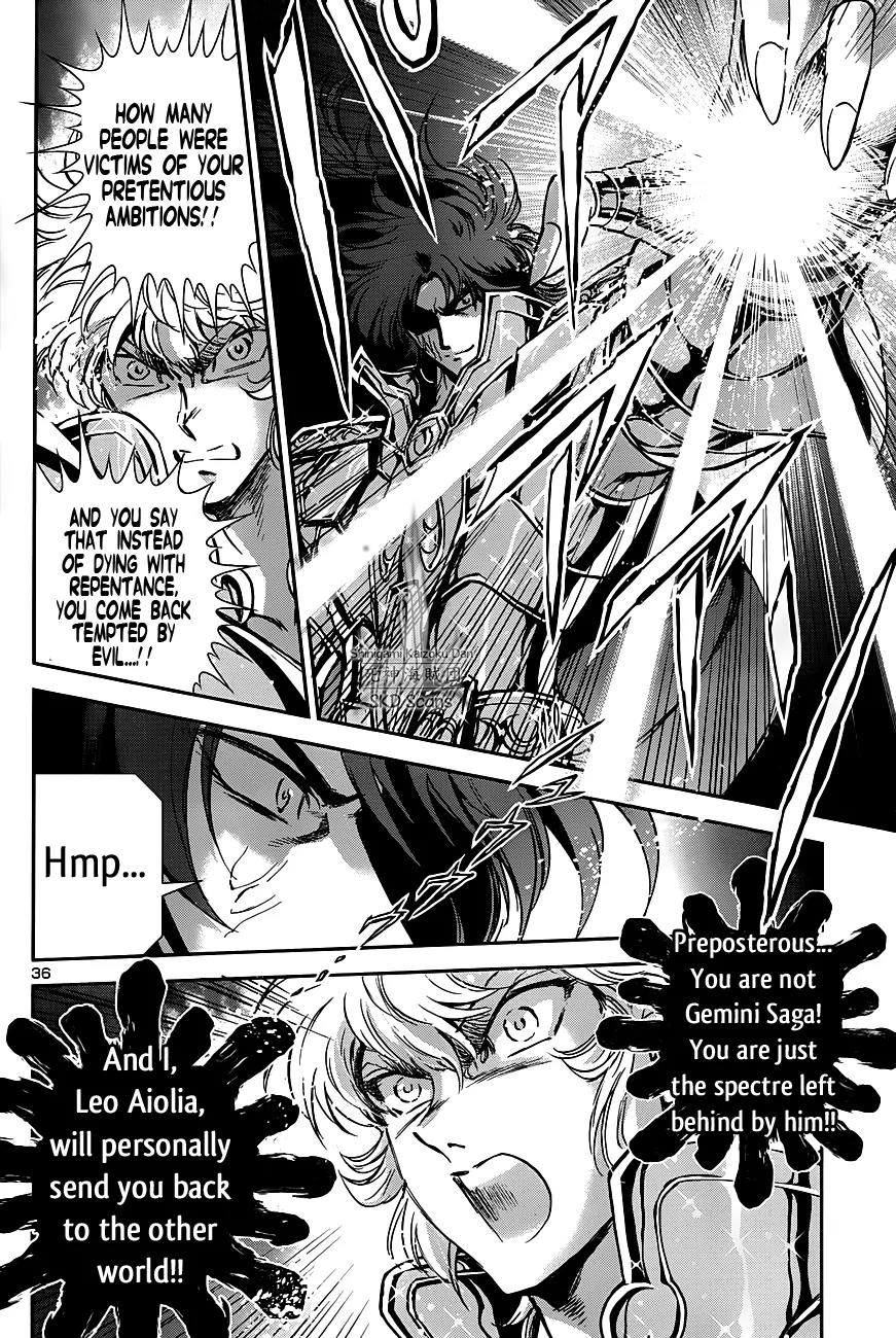 Saint Seiya - Saintia Shou Chapter 25 page 35 - Chapter 25: Oath