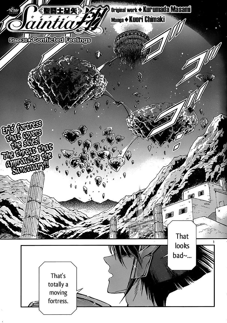 Saint Seiya - Saintia Shou Chapter 30 page 3 - Chapter 30: Conflicted Feelings