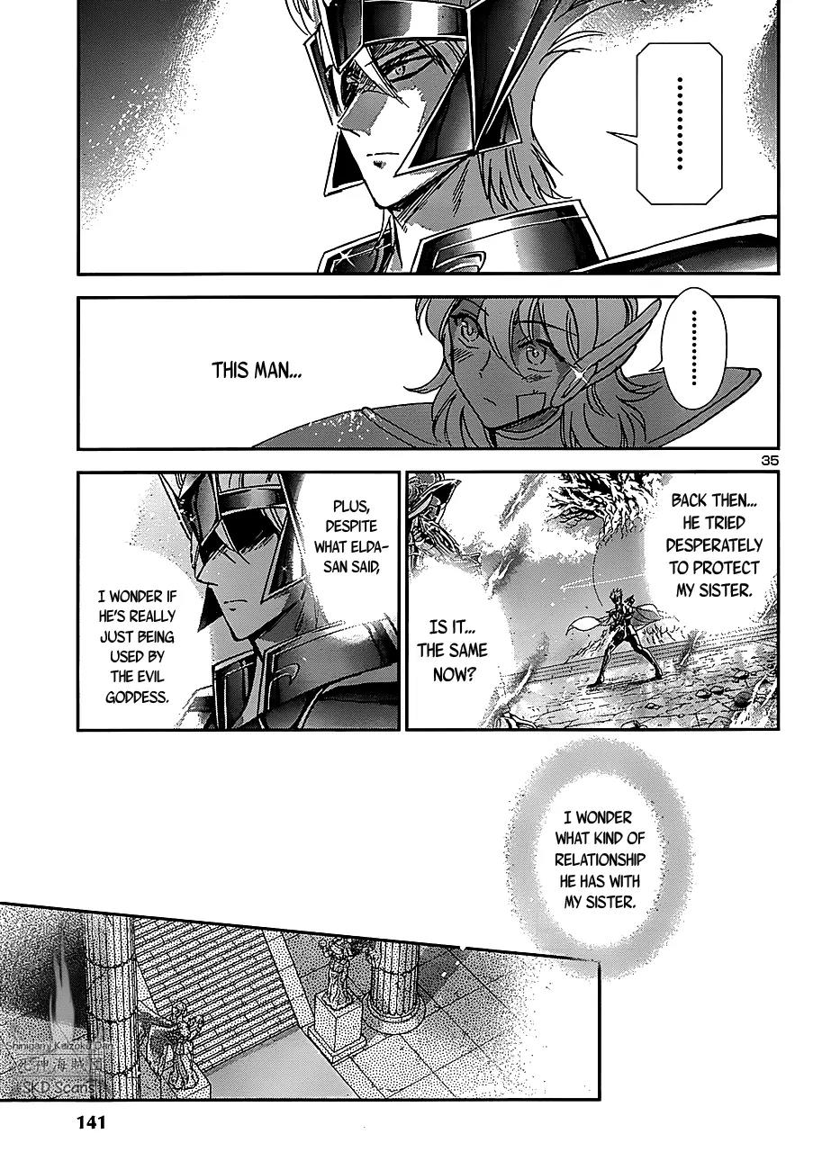 Saint Seiya - Saintia Shou Chapter 30 page 33 - Chapter 30: Conflicted Feelings