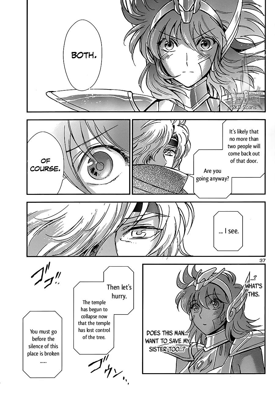 Saint Seiya - Saintia Shou Chapter 30 page 35 - Chapter 30: Conflicted Feelings