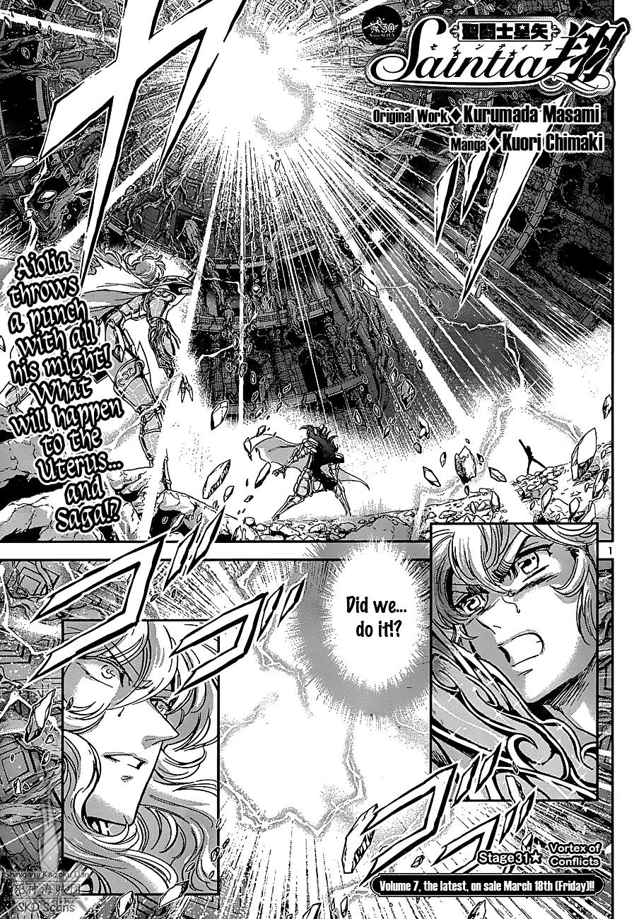 Saint Seiya - Saintia Shou Chapter 31 page 2 - Chapter 31: Vortex of Conflicts