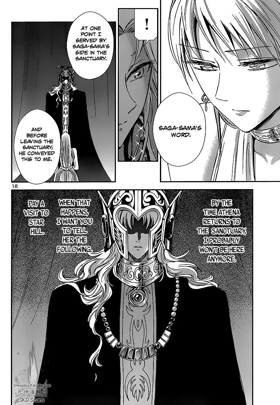 Saint Seiya - Saintia Shou Chapter 33 page 18 - Chapter 33: Atop the Hill of Shooting Stars