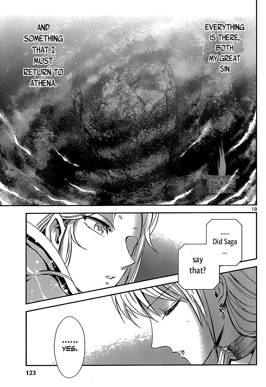 Saint Seiya - Saintia Shou Chapter 33 page 19 - Chapter 33: Atop the Hill of Shooting Stars