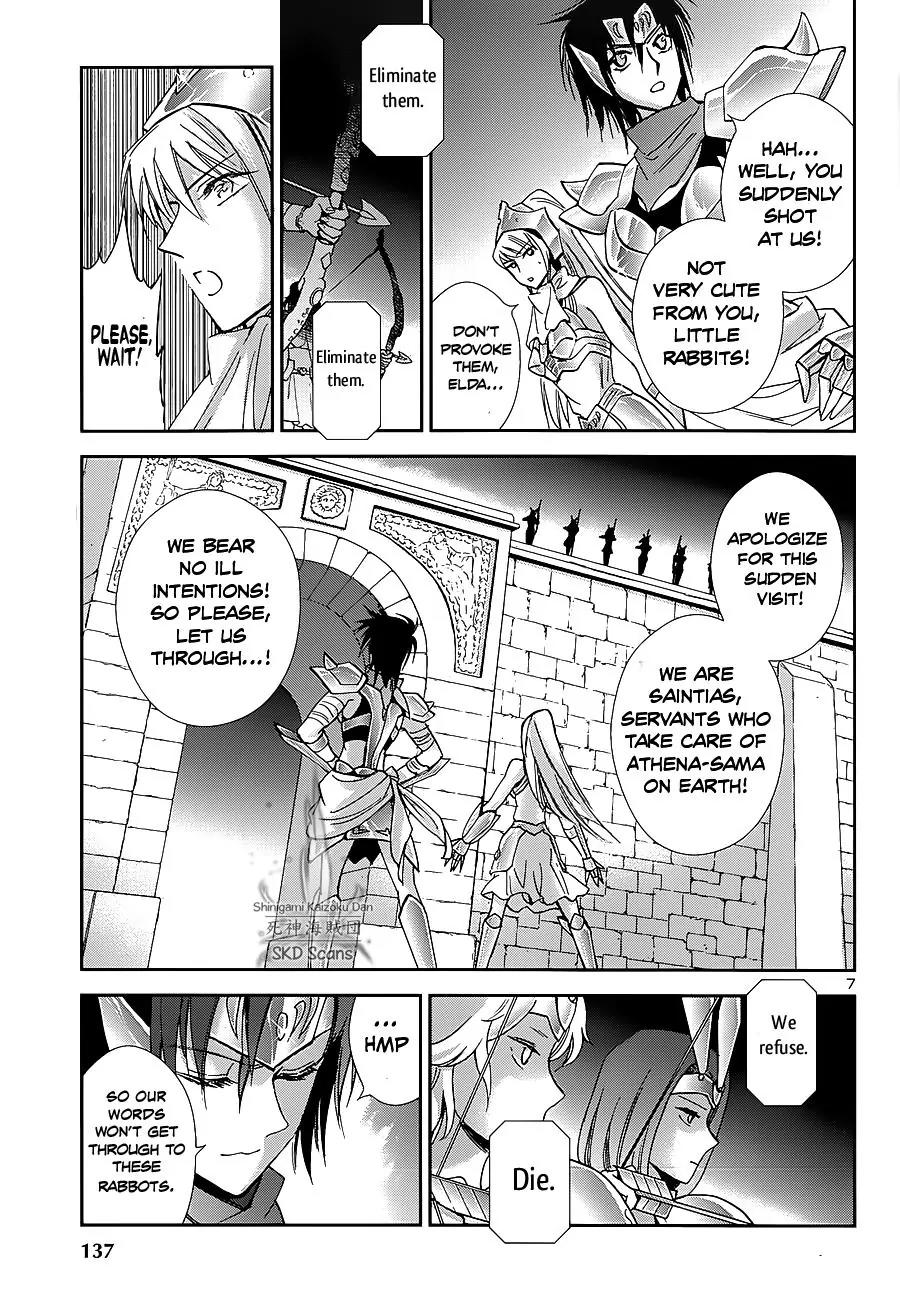 Saint Seiya - Saintia Shou Chapter 34 page 8 - Chapter 34: The Temple of the Moon