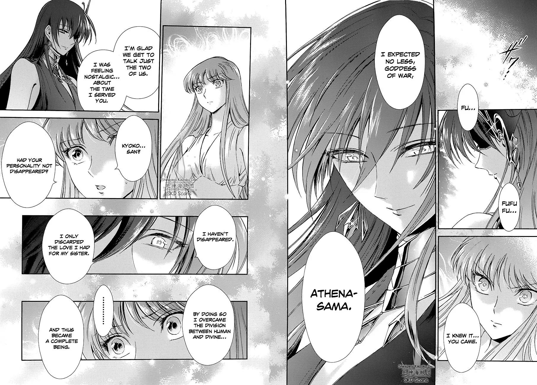 Saint Seiya - Saintia Shou Chapter 43 page 10 - Chapter 43: Athena, captive