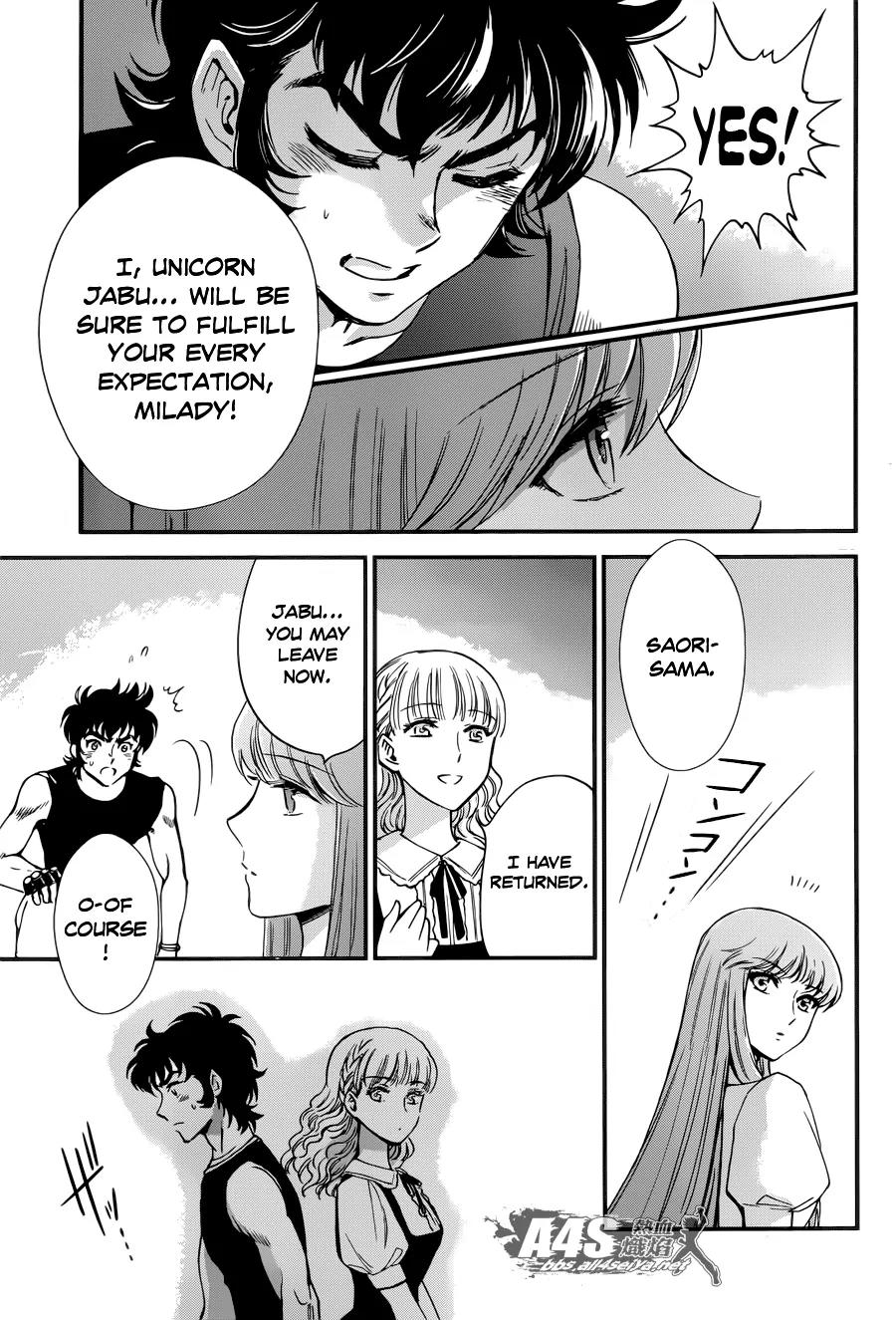Saint Seiya - Saintia Shou Chapter 5 page 34 - Chapter 5: Each One's Decision