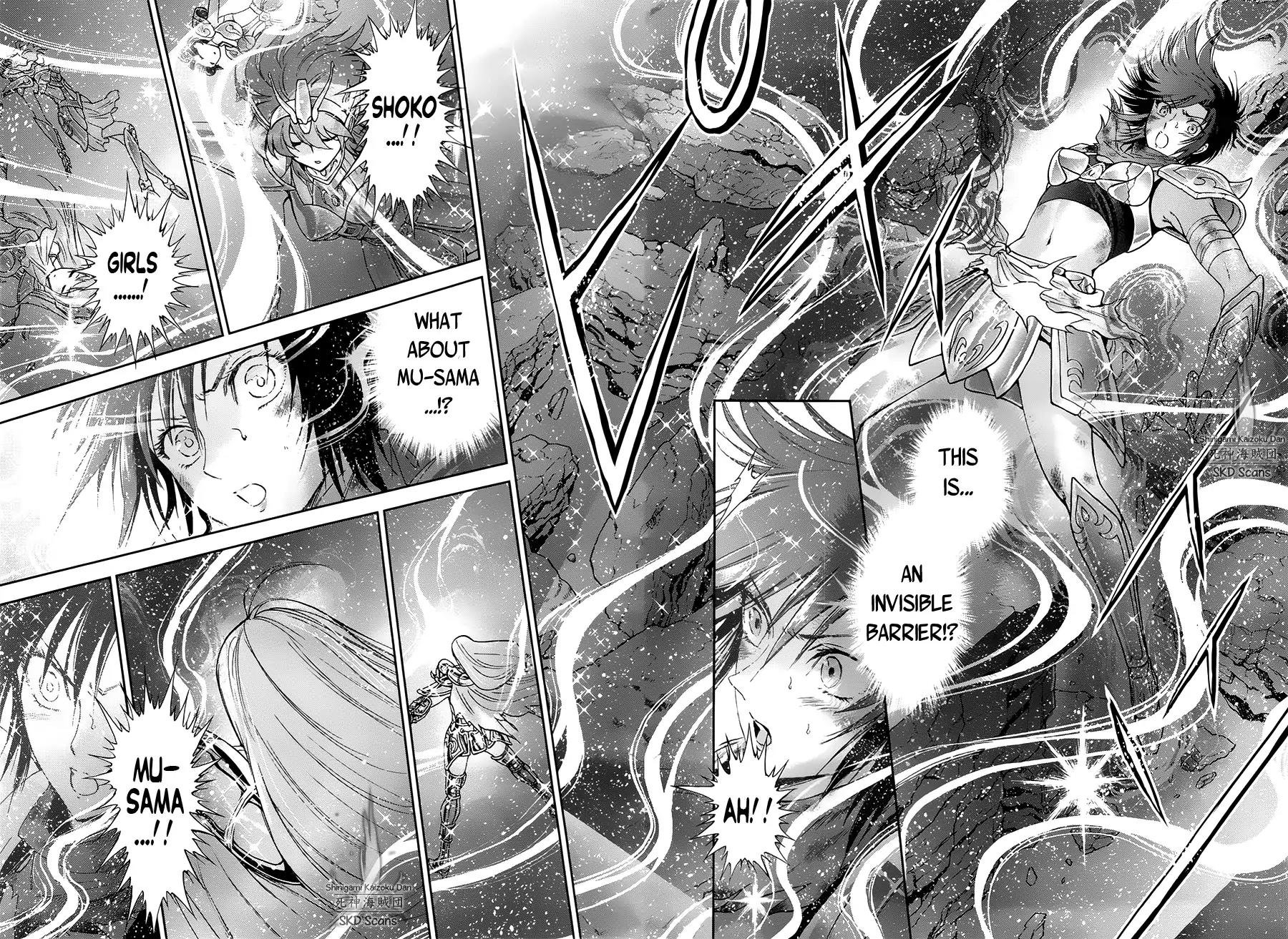 Saint Seiya - Saintia Shou Chapter 50 page 12 - Chapter 50: Voice of Destruction
