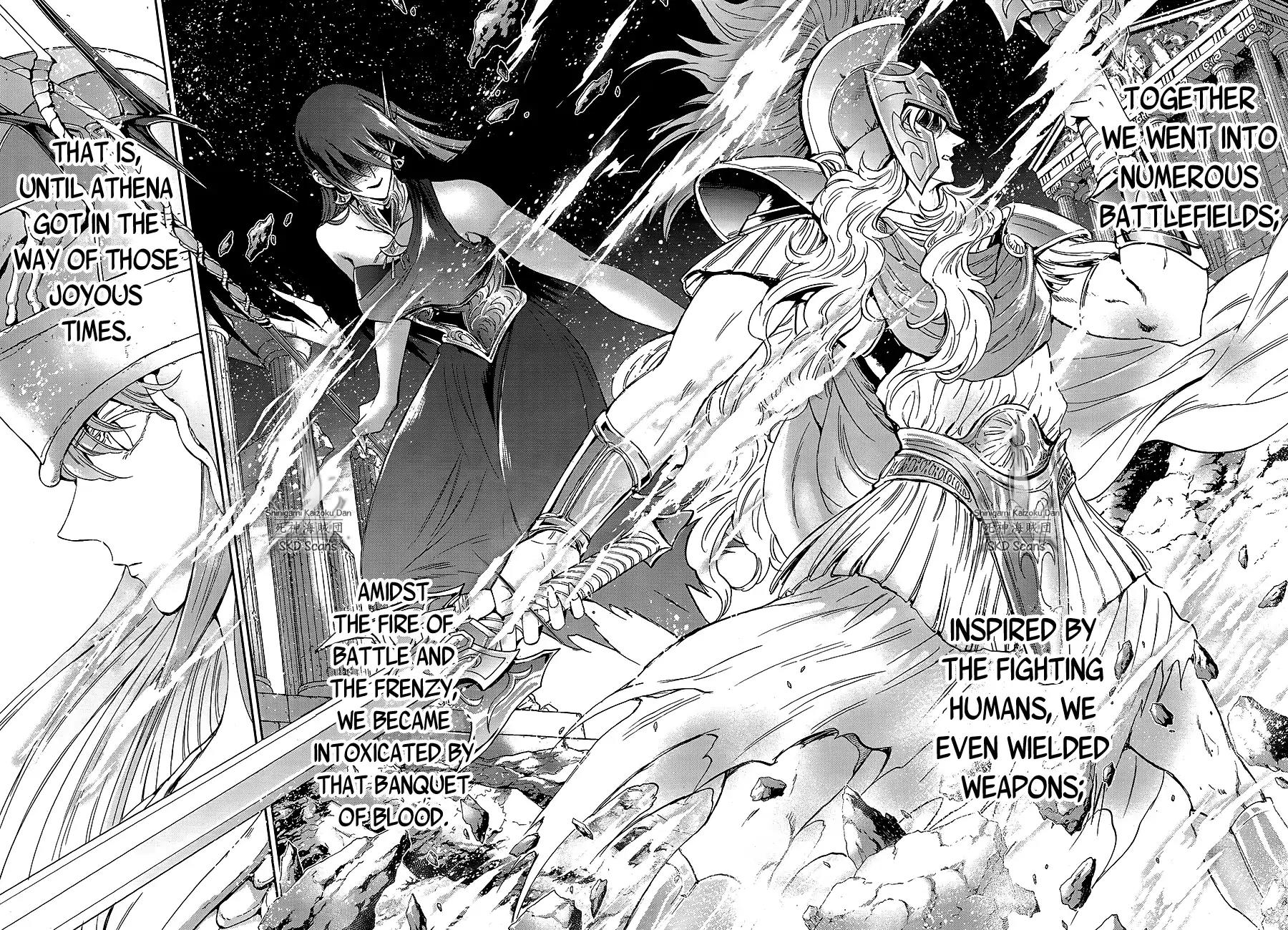 Saint Seiya - Saintia Shou Chapter 53 page 22 - Chapter 53: Fallen From Heaven