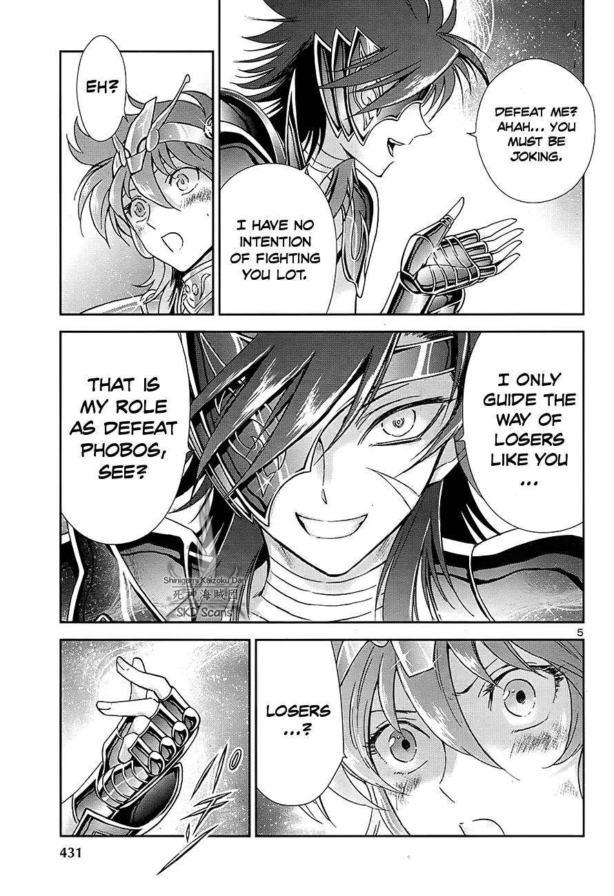 Saint Seiya - Saintia Shou Chapter 55 page 6 - Chapter 55: Losers' Game