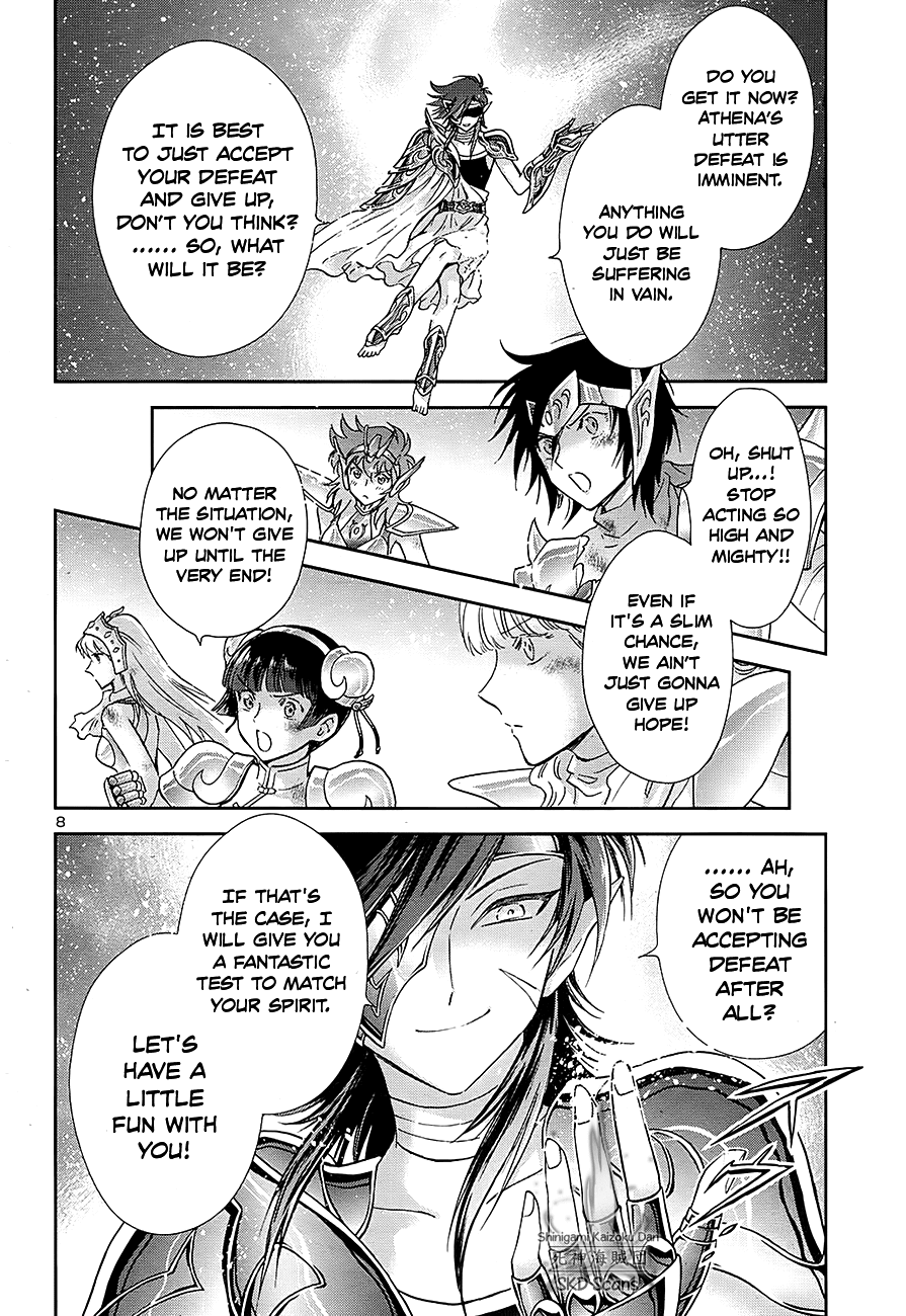 Saint Seiya - Saintia Shou Chapter 55 page 9 - Chapter 55: Losers' Game