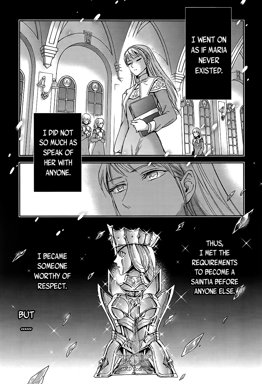 Saint Seiya - Saintia Shou Chapter 58 page 18 - Chapter 58: A Sorrowful Decision