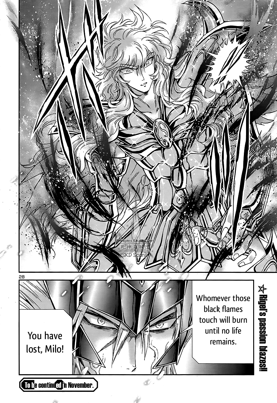 Saint Seiya - Saintia Shou Chapter 58 page 30 - Chapter 58: A Sorrowful Decision
